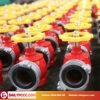 Van góc chữa cháy DN50 DN65 83MEC Bộ Quốc Phòng